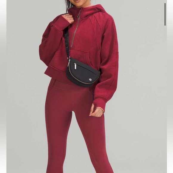 lululemon athletica Handbags - lululemon athletica Black All Night Micro Festival Crossbody Sling bag